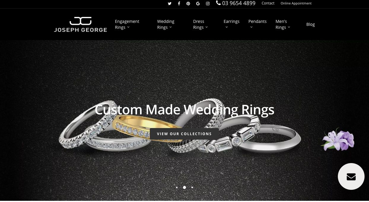 bridal jewellery and accessories Melbourne