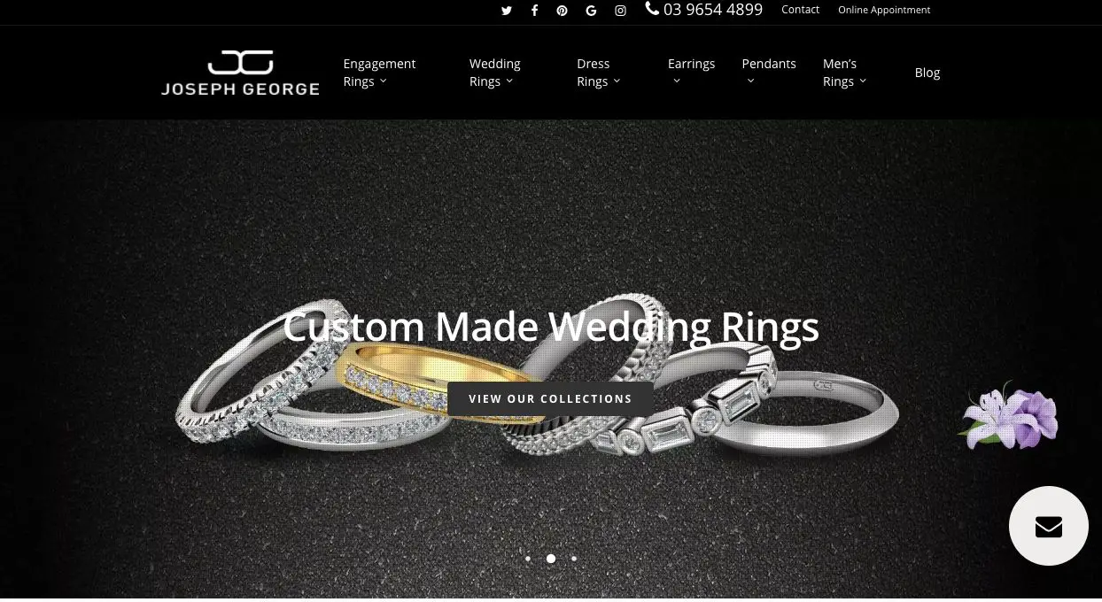 bridal jewellery and accessories Melbourne