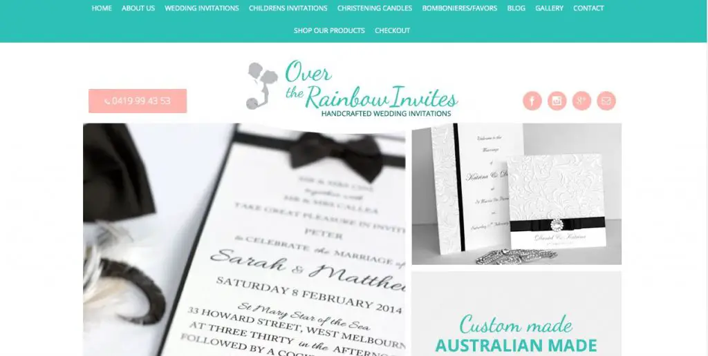 Wedding Invitation Melbourne 