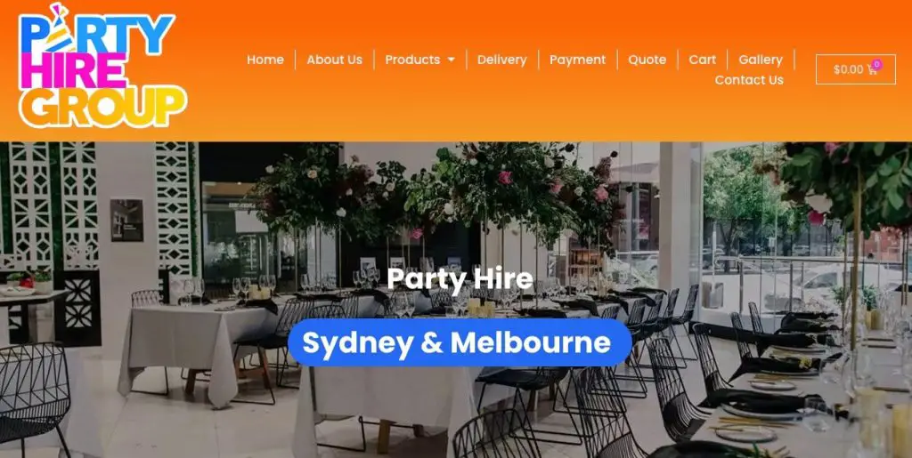 Wedding Hire Melbourne 