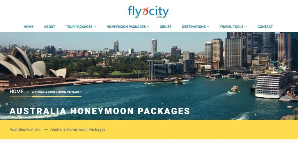 Honeymoon Packages Melbourne 