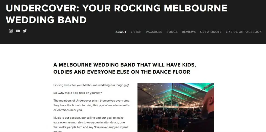 Wedding Musician Melbourne 