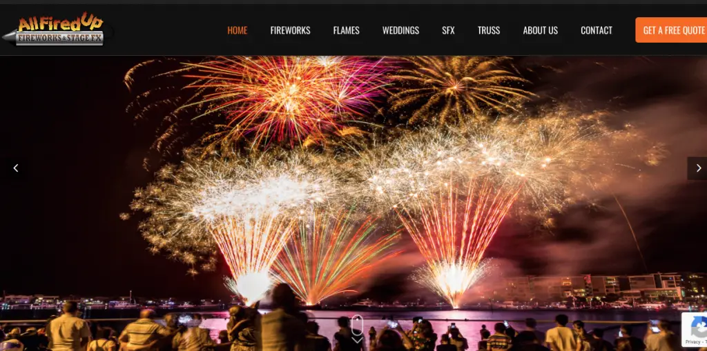 Wedding Fireworks Supplier Melbourne 