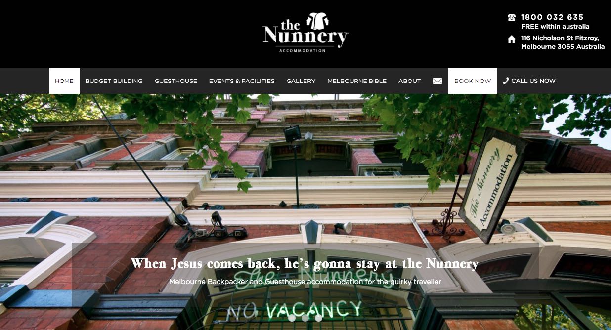 The Nunnery Accommodation and Hotel Brighton Melbourne 