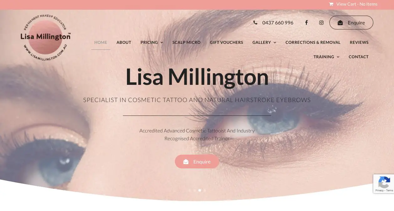 Lisa Millington Microblading Salon Melbourne