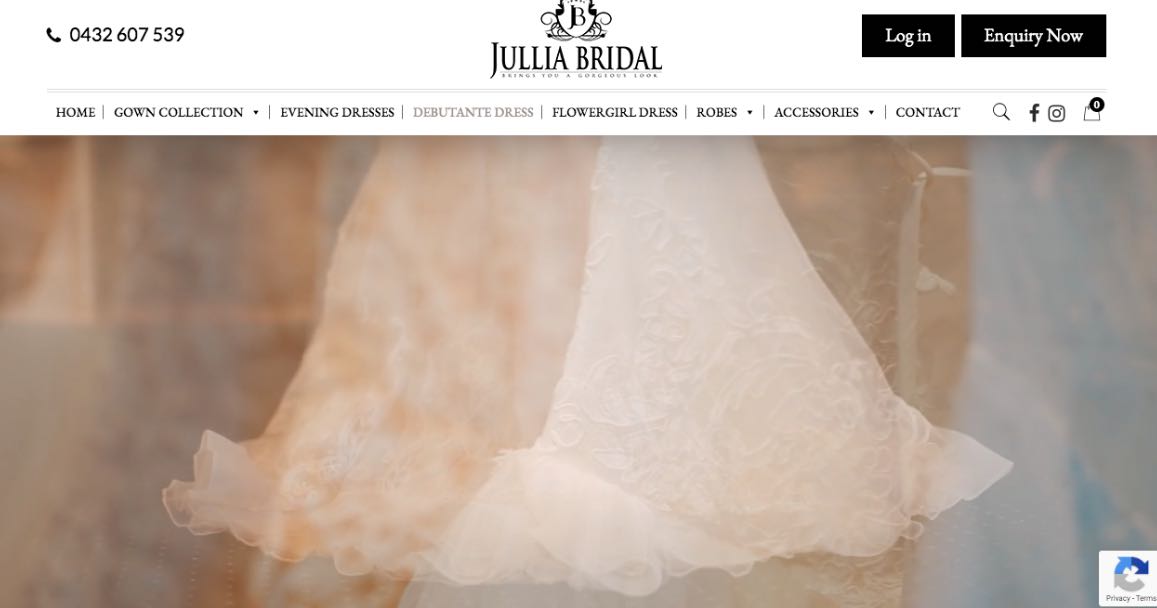 Jullia Bridal Couture Wedding Dress Maker Melbourne