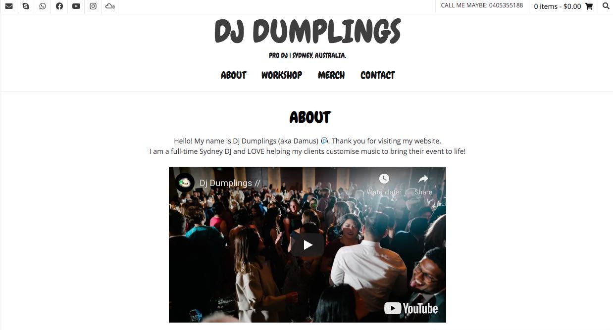 DJ Dumplings Wedding DJ Sydney