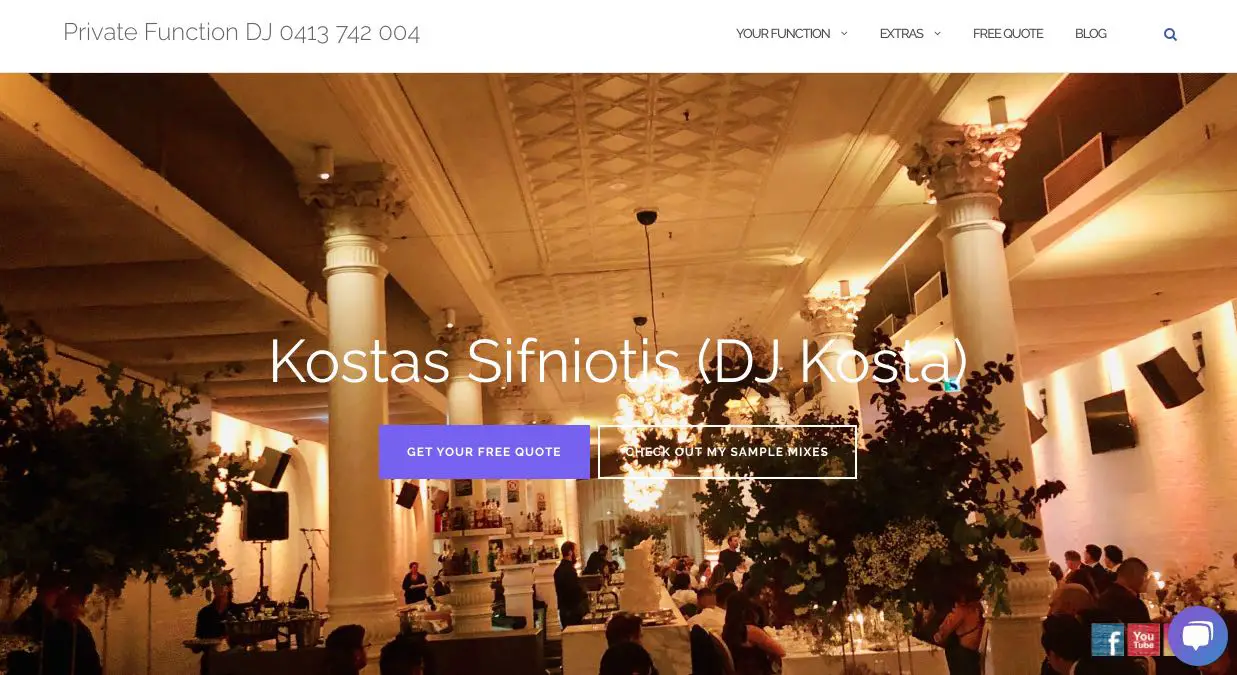 DJ Kosta Wedding DJ Sydney