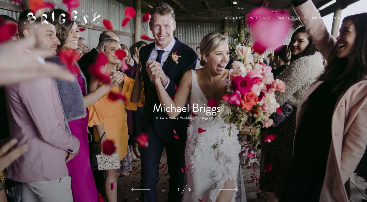 Michael Briggs Wedding Photography Yarra Valley
