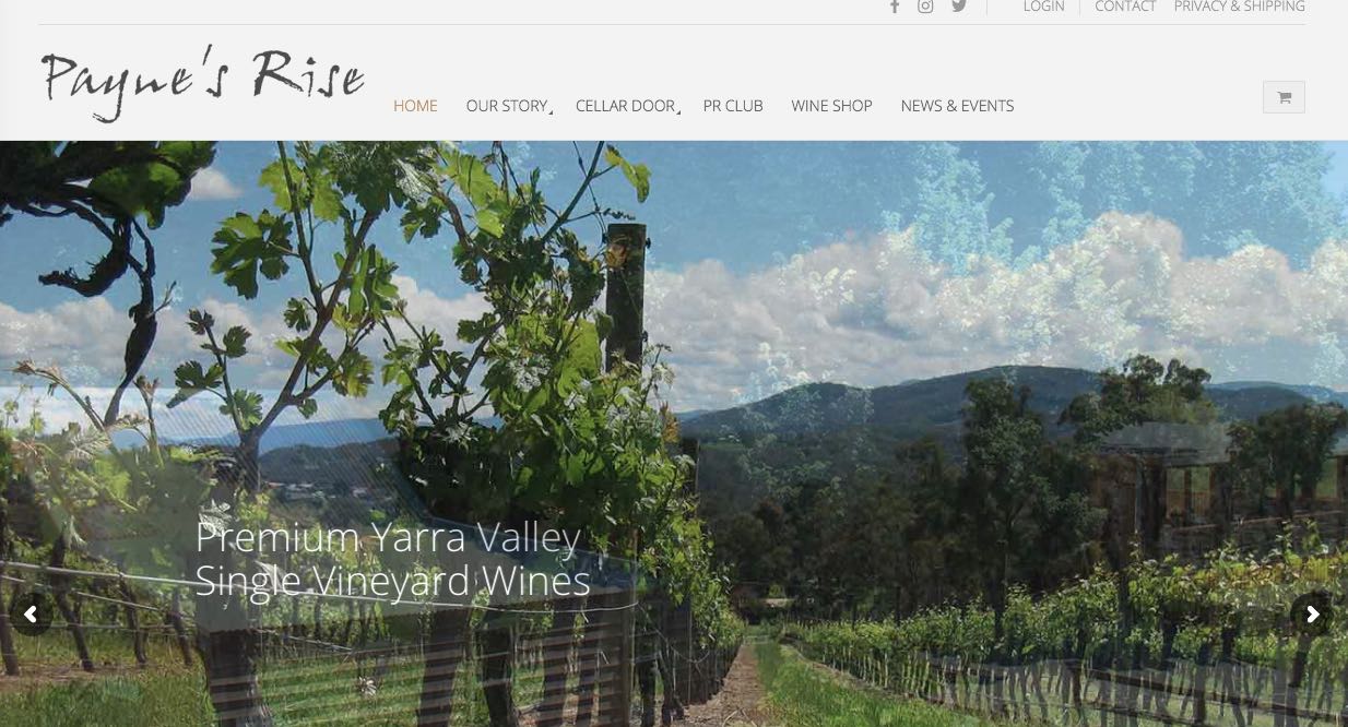 Paynes Rise Wedding Reception Venue Yarra Valley Winery