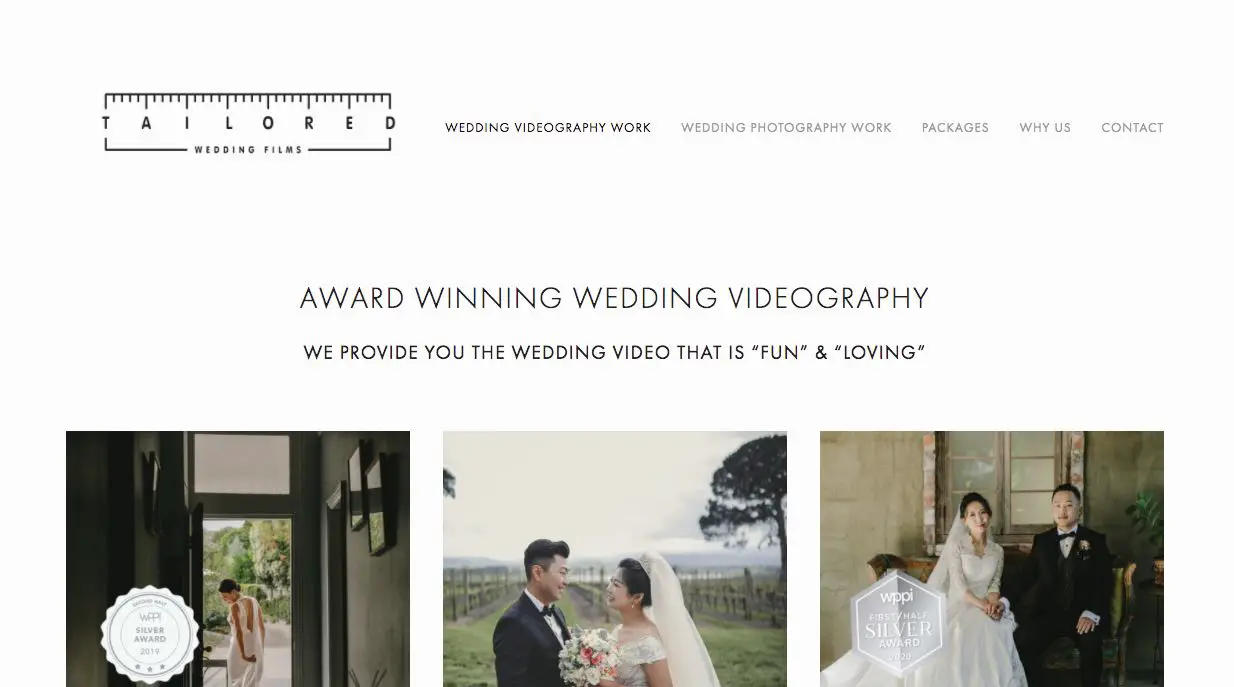 Tailored Wedding Films - Wedding Videographer Yarra Valley