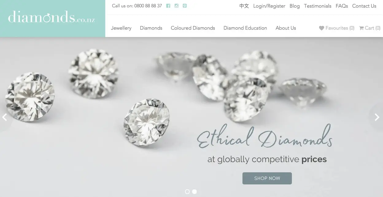 Diamonds.Co.NZ Wedding and Engagement Rings New Zealand