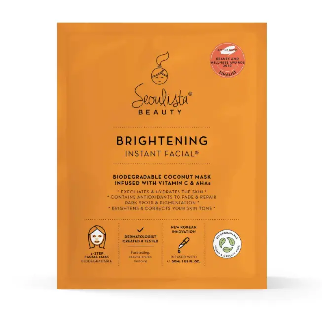 Seoulista Beauty Skin Brightening Face Mask