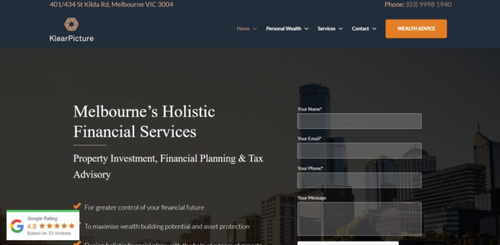 Klear Picture - Financial Planners & Advisors Melbourne