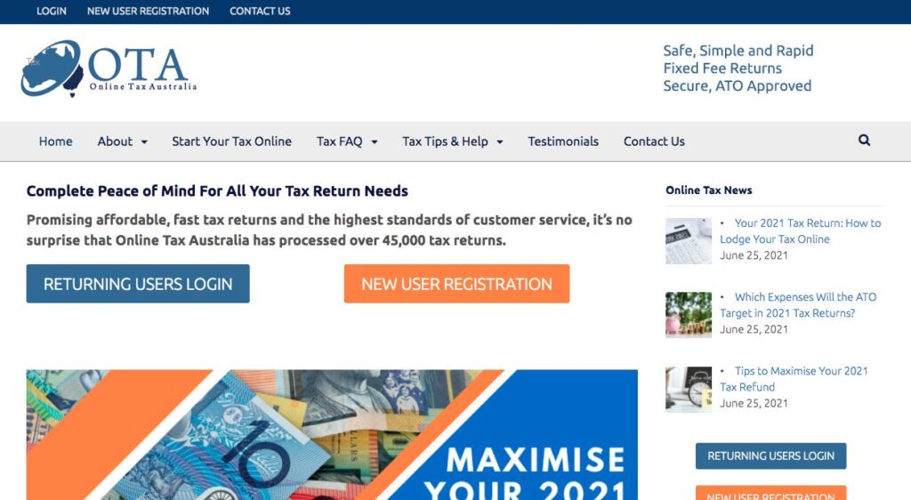 Online Tax Australia
