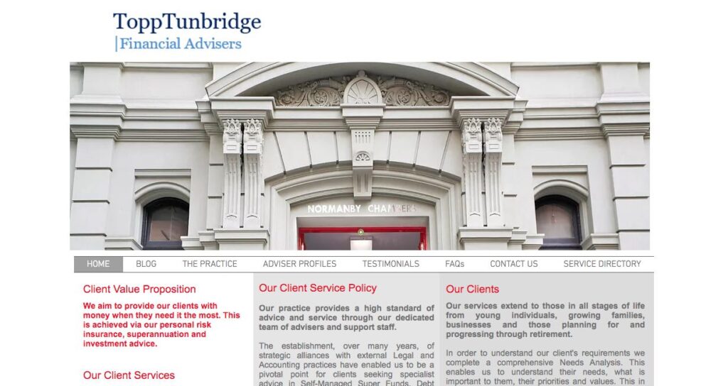 ToppTunbridge - Financial Planners & Advisors Melbourne