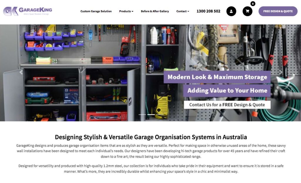 Garageking – Garage Fit-Out Renovation Sydney, New South Wales