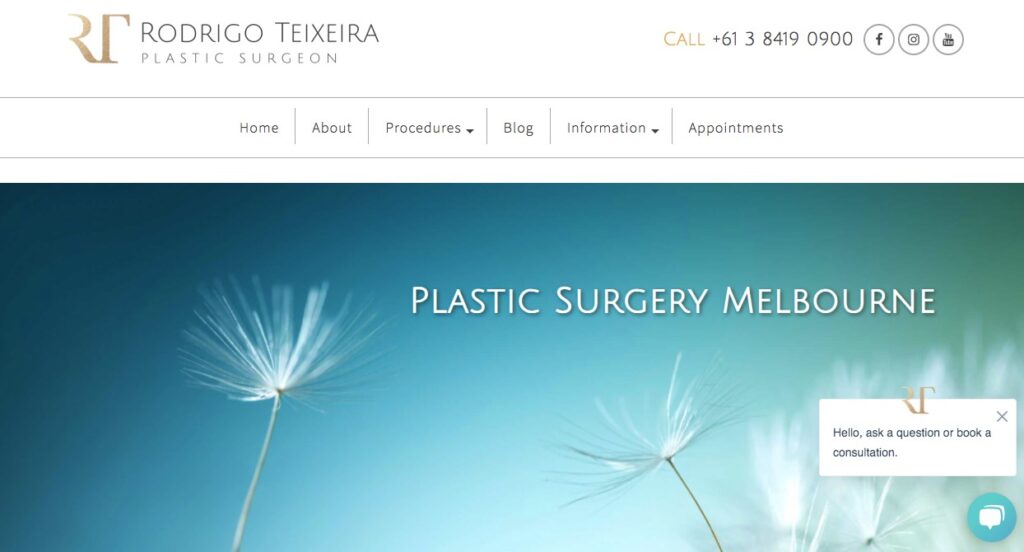 Rodrigo Teixeira Plastic Surgery Melbourne